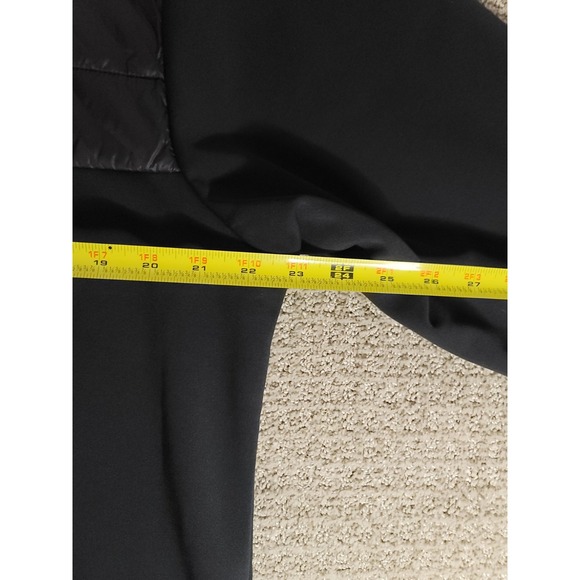 VARLEY Balfern Quilted Shell Jacket Sz XL Black Puffer Soft Shell - Picture 12 of 13